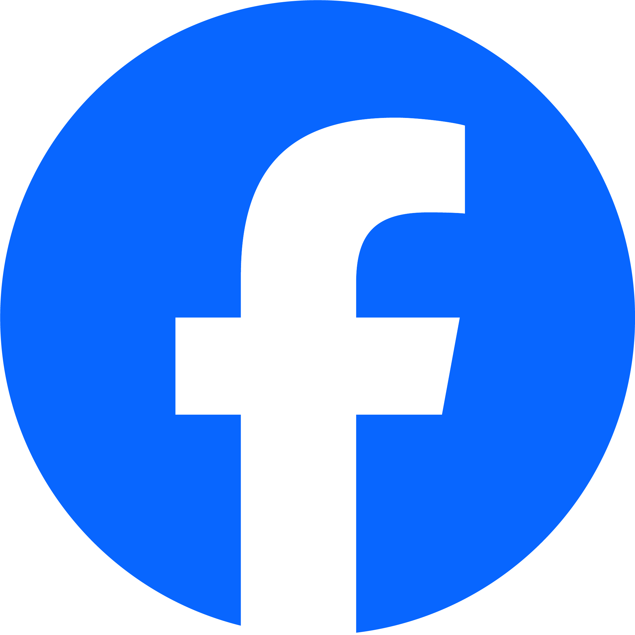 Coloured Facebook glyph